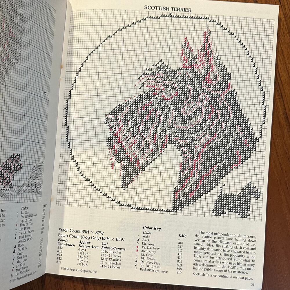 Dogs Cross Stitch Pattern Book Collection 4 - Picture 2 of 4